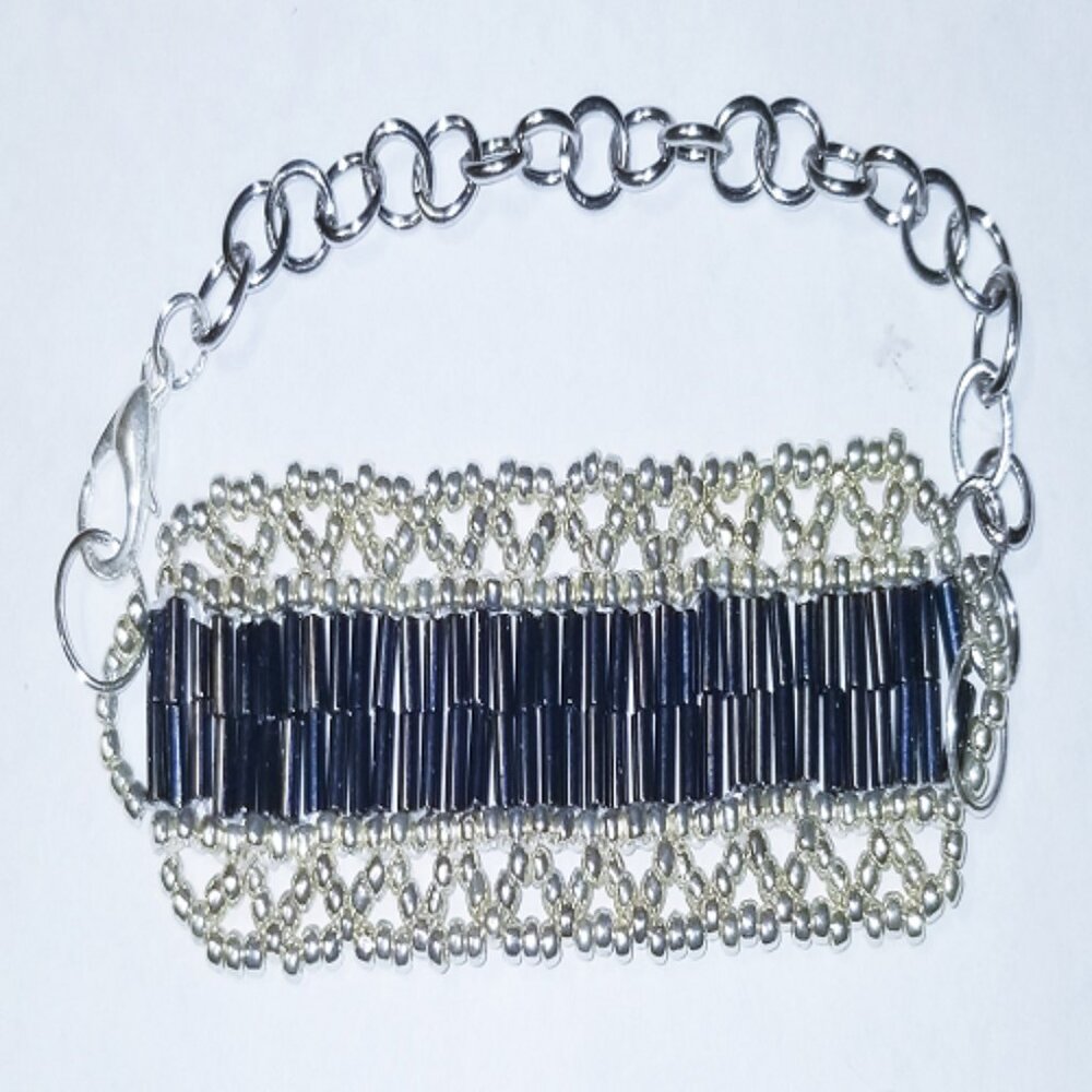 Black & Silver Bracelet